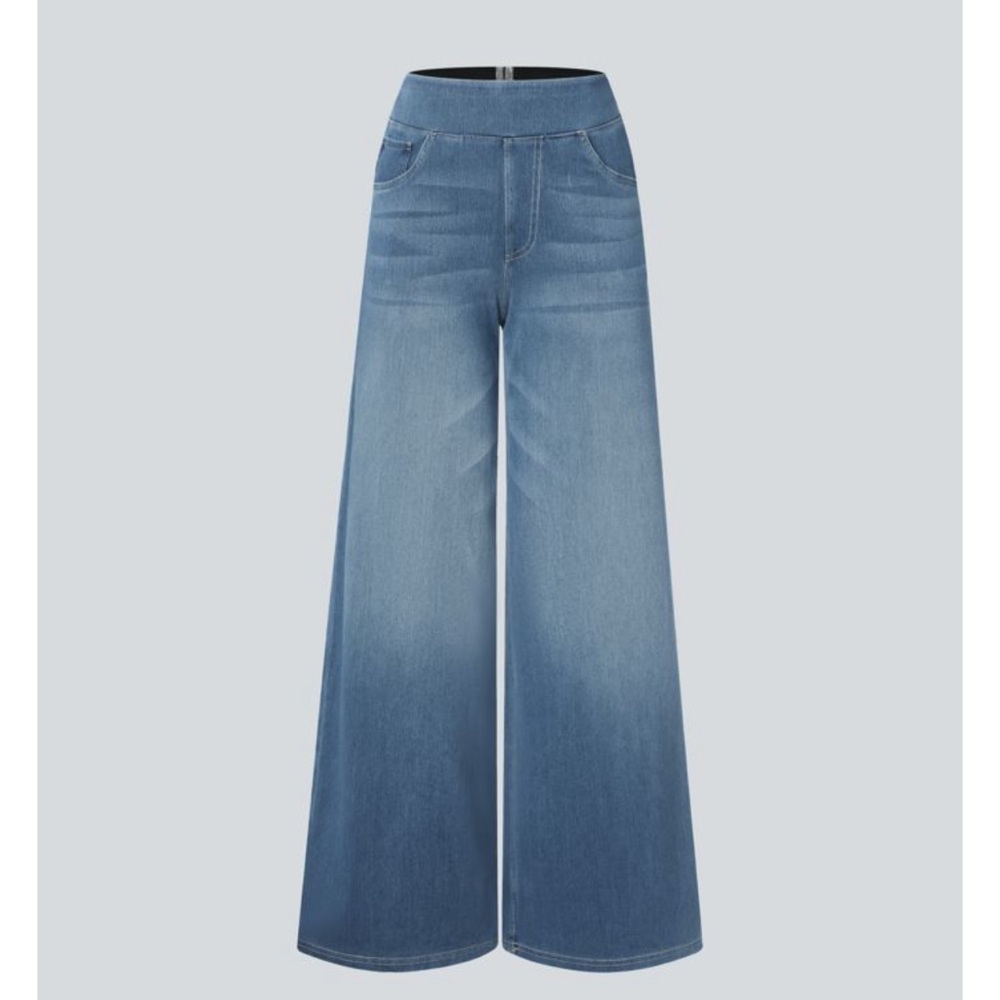 HALARA Flare Blue Jeans
 ❄️Frost Blue XS
